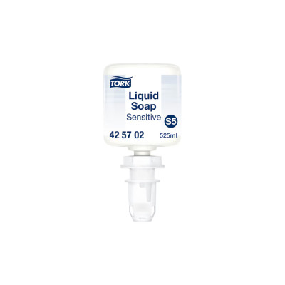 Folyékony szappan utántöltő 525 ml érzékeny bőrre Premium Mini S5 Tork_425702 fehér