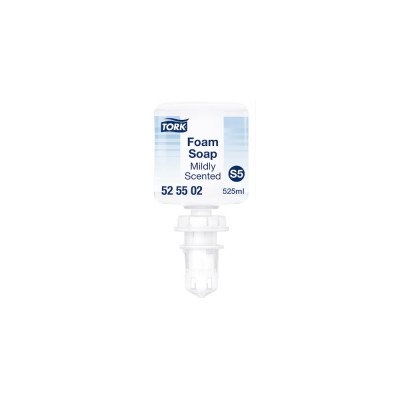 Folyékony szappan utántöltő 525 ml enyhén illatosított Premium Mini S5 Tork_525502 fehér