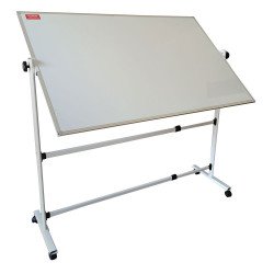 Fehértábla forgatható kétoldalas mágneses 120x180cm, 1 db/doboz, Evoffice