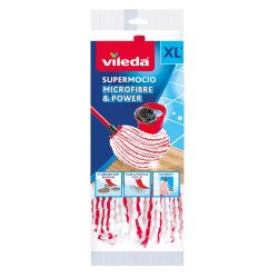 Felmosó fej mop utántöltő  Microfiber&Power Vileda_F20386 Iroda üzemeltetés, munkavédelem Vileda háztartási