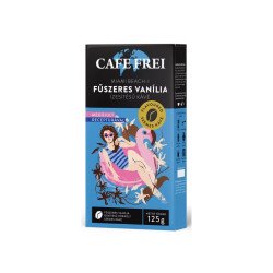 Kávé szemes, 125g, Cafe Frei Miami beach-i vanília fahéjjal ízesítéssel Iroda üzemeltetés, munkavédelem Cafe Frei