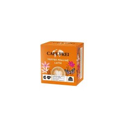 Kávékapszula, Dolce Gusto kompatibilis, Cafe Frei  Toffee Praliné Latte 9db kapszula Iroda üzemeltetés, munkavédelem Cafe Frei