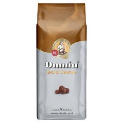 Kávé szemes, 1000g, Douwe Egberts Omnia gold Crema Iroda üzemeltetés, munkavédelem Omnia