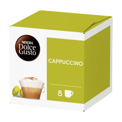 Kávékapszula, Nescafé Dolce Gusto Espresso Cappuccino 8x2db kapszula Iroda üzemeltetés, munkavédelem Nescafé