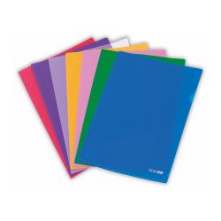 Genotherm `L` A4, PP 180 micron fényes, víztiszta, Economix vegyes színek 10db/csomag Író- irodaszer, papíráru Economix