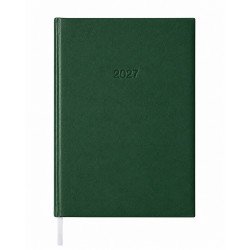 Határidőnapló agenda Standard B/5, napi fehér lapokkal zöld Bluering® 2027. Határidőnapló Bluering