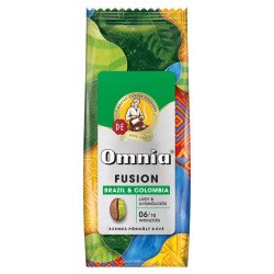 Kávé szemes, 900g, Douwe Egberts Omnia Fusion Brazil & Colombia Iroda üzemeltetés, munkavédelem Omnia