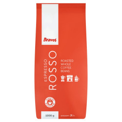 Kávé szemes, 1000g, Bravos Classic Espresso Rosso Iroda üzemeltetés, munkavédelem Bravos