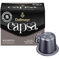 Kávékapszula Nespresso kompatibilis, Dallmayr Espresso Ristretto 10db kapszula
