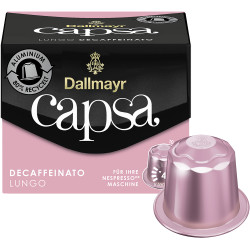 Kávékapszula, Dallmayr Nespresso Lungo Decaffeinato 10db kapszula