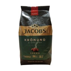 Kávé szemes, 1000g, Jacobs Krönung, Crema Iroda üzemeltetés, munkavédelem Jacobs