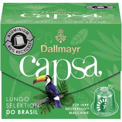 Kávékapszula Nespresso kompatibilis, Dallmayr Crema d Oro Brasil 10db kapszula