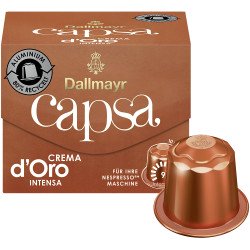 Kávékapszula Nespresso kompatibilis, Dallmayr Crema d Oro Intensa 10db kapszula