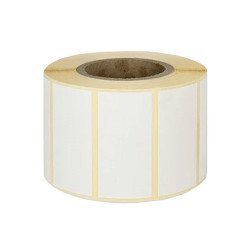 Etikett címke 25x50mm papír 1000 db/tekercs