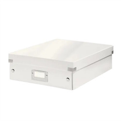 Rendszerező doboz Click & Store M méret 281x100x370, Leitz fehér