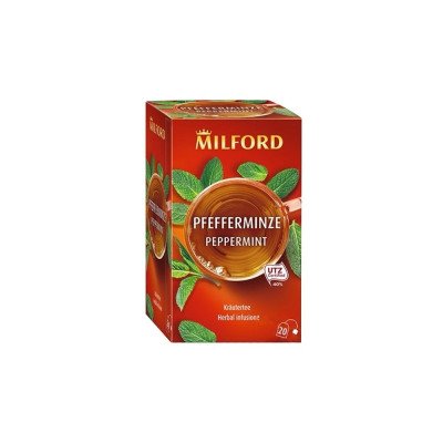 Fekete tea 20x1,5 g Milford,  PFEFFERMINZE borsmenta