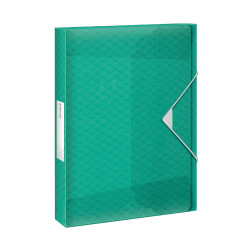 Gumis mappa A4 40 mm gerinc Jumbo Colour Breeze Esselte zöld Gumis mappa Esselte