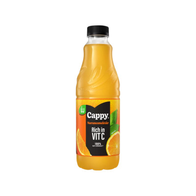 Üdítőital 1l Cappy Szűrt Narancs 100% DRS