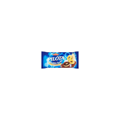 Vaníliás karika Pilóta, 300 g, Győri édes étcsokis