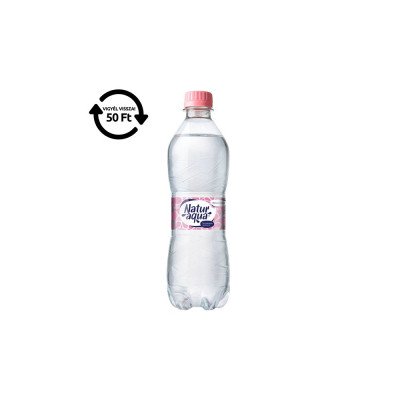Ásványvíz 0,5l enyhe Naturaqua DRS