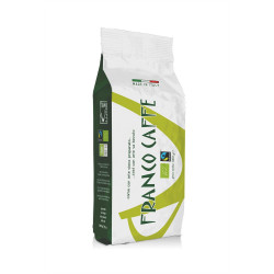 Kávé szemes 1000g Franco Caffe Aroma Naturale Bio Fartrade Iroda üzemeltetés, munkavédelem Franco Caffe