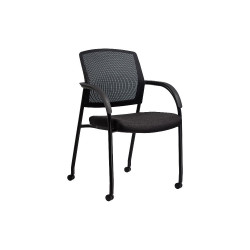 Tárgyalószék PERU görgős fekete