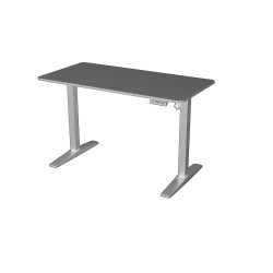 Asztal, KENTO elektromos mozgatású asztal, asztallap 1400x700x15mm, fekete Asztal Antares