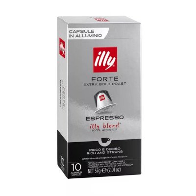 Kávékapszula, Nespresso® kompatibilis, Illy Forte 10db/doboz