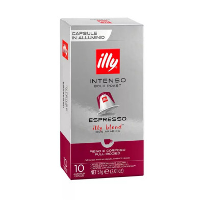 Kávékapszula, Nespresso® kompatibilis, Illy Intenso 10db/doboz