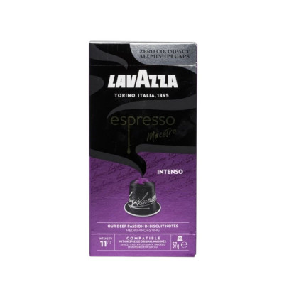 Kávékapszula, Lavazza Nespresso Espresso Maestro Intenso Aluminium 10db kapszula