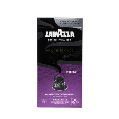 Kávékapszula, Lavazza Nespresso Espresso Maestro Intenso Aluminium 10db kapszula