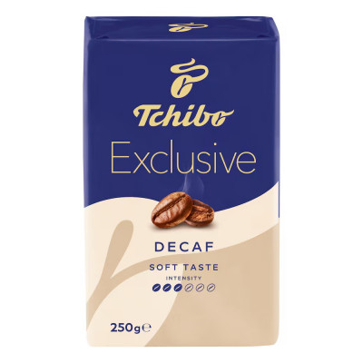 Kávé őrölt, 250g, Tchibo E x clusive Decaf