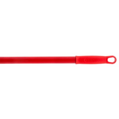 Felmosónyél professzionális HACCP 140 cm menetes/stiftes véggel Bonus_B670 piros