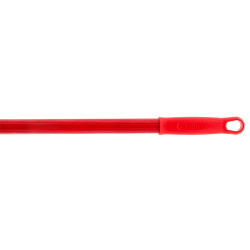 Felmosónyél professzionális HACCP 140 cm menetes/stiftes véggel Bonus_B670 piros