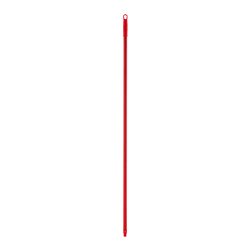 Felmosónyél professzionális HACCP 140 cm menetes/stiftes véggel Bonus_B670 piros