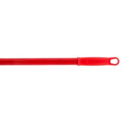 Felmosónyél professzionális HACCP 140 cm menetes/stiftes véggel Bonus_B670 piros