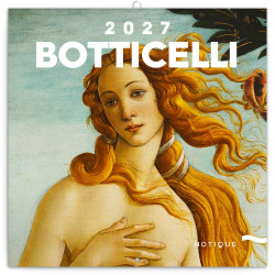 Falinaptár képes lemeznaptár 300x300mm, Sandro Botticelli Realsystem 2027. Író- irodaszer, papíráru Realsystem