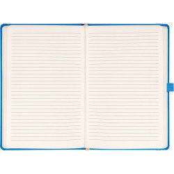 Klasszikus notesz Taggia borítással Blue, vonalas, 13x21cm, Presco Író- irodaszer, papíráru Presco