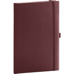 Klasszikus notesz Balacron borítással red, vonalas, 15x21cm, Presco Író- irodaszer, papíráru Presco