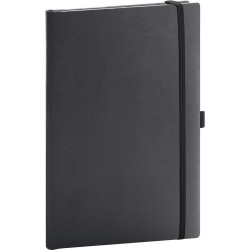 Klasszikus notesz Balacron borítással black, vonalas, 15x21cm, Presco Író- irodaszer, papíráru Presco