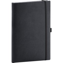 Klasszikus notesz Aprint borítással black, vonalas, 15x21cm, Presco Író- irodaszer, papíráru Presco