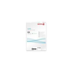 Etikett címke, 210x297mm, fényes, 100 lap, 1 címke/lap Xerox Etikett - címke Xerox