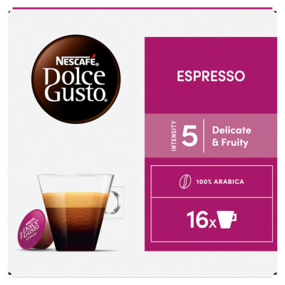 Kávékapszula, Nescafé Dolce Gusto Espresso 16db kapszula