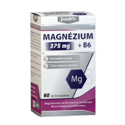 Magnézium 375mg + B6-vitamin tabletta 60db JutaVit