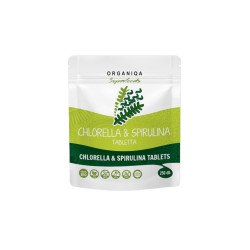 Chlorella és Spirulina bio tabletta 250db Organiqa Iroda üzemeltetés, munkavédelem Organiqa