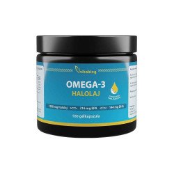 Lágyzselatin kapszula Omega-3 halolaj 1200mg 160db Vitaking