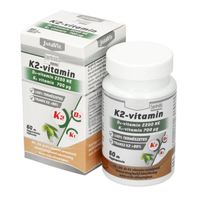 K2+D3+K1-vitamin tabletta 60db JutaVit