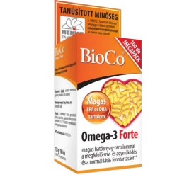 Omega-3 Forte kapszula 100db BioCo Iroda üzemeltetés, munkavédelem BioCo