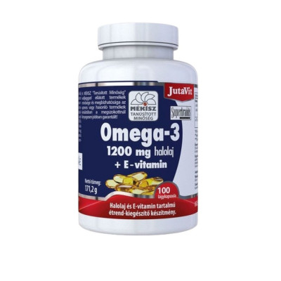 Omega-3 + E-vitamin kapszula 100db JutaVit