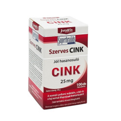 Cink szerves tabletta 100db JutaVit Iroda üzemeltetés, munkavédelem JutaVit